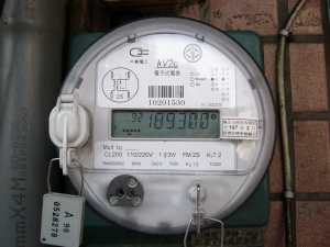 Digital electric meter