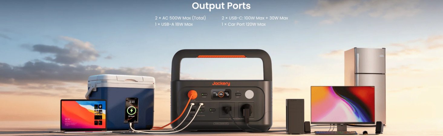 Jackery Explorer 600 v2 portable power station
