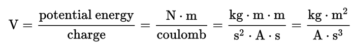 What Does Volts Amps Ohms And Watts Mean Formula Si Expression For Volt